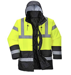 Giacca di sicurezza impermeabile e <span class=keywords><strong>antivento</strong></span> personalizzata giacca fluorescente prezzo all'ingrosso - Product Image 1