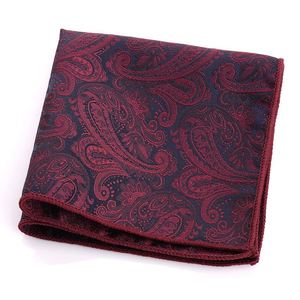 Pochette de costume élégante en polyester tissé de haute qualité à pois floraux 23x23cm pour homme, accessoire décontracté, cadeau - Product Image 4