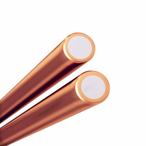 Fil de terre en acier recouvert de <span class=keywords><strong>cuivre</strong></span> 35mm² 50mm² 70mm² Haute conductivité Conducteur de mise à la terre CCS - Product Image 2