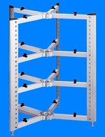 S-003 11-D300-3A1/11-D300-4A1 audio avancé-visivo armadio support Reale amplificatore di alluminio scaffale