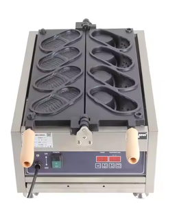 Gaufrier numérique en forme de chaussure <span class=keywords><strong>Crocs</strong></span> en acier inoxydable gaufrier électrique rectangulaire 220v personnalisable nouvel arrivage - Product Image 1