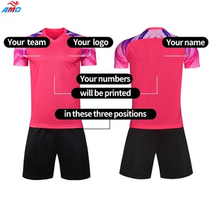 Ensemble de maillots de football bleu rétro personnalisé pour adultes et enfants, kit d'uniforme de l'équipe de football du Brésil comprenant un short pour les saisons d'été et d'automne - Product Image 2