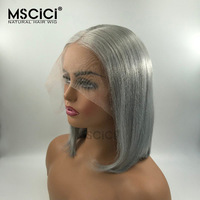 Peluca de Cabello Humano Virgen Camboyano Liso Rubio Ceniza con Encaje Frontal HD 13x4 Sin Pegamento, Marca Privada, Fábrica OEM, 100% Cabello Humano