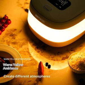 Cuisinière à <span class=keywords><strong>riz</strong></span> multifonction intelligente à commande vocale IA personnalisée pour la maison, 3L, en titane, pour <span class=keywords><strong>4</strong></span> <span class=keywords><strong>personnes</strong></span>, avec fonction de chauffe-châssis et de soupe - Product Image 4