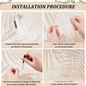 <span class=keywords><strong>Présentoir</strong></span> rond en acrylique <span class=keywords><strong>présentoir</strong></span> transparent rehausseur pour figurines d'<span class=keywords><strong>action</strong></span> <span class=keywords><strong>bijoux</strong></span> parfum objets de collection - Product Image 4