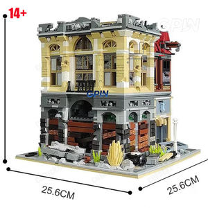 2835 Piezas, Bloques de Construcción del Banco del Juicio Final, Ideas MOC, Modelo de Ensamblaje, Juego de Ladrillos DIY, Juguetes para Regalo, 89102 10251, Banco de Ladrillos - Product Image 1