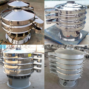 Crible vibrant industriel en acier inoxydable, séparateur de poudre mobile, filtre vibrant <span class=keywords><strong>rotatif</strong></span> pour l'exploitation minière - Product Image 4