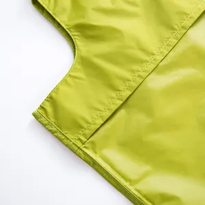 Venda quente Personalizado Listrado Impermeável Eco-friendly Poliéster Dobrável Imprensa Botão Viagem Saco De Compras - Product Image 6