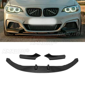 สปอยเลอร์กันชนหน้ารถยนต์ 3 ชิ้น ชุดแต่งสำหรับ BMW ซีรีส์ 2 F22 ปี 2014-2019 ฝาครอบป้องกันกันชน - Product Image 1