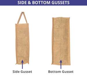 Sac fourre-tout réutilisable, écologique et naturel, sac en toile de jute personnalisé pour les courses, les courses quotidiennes, la plage et les voyages - Product Image 5