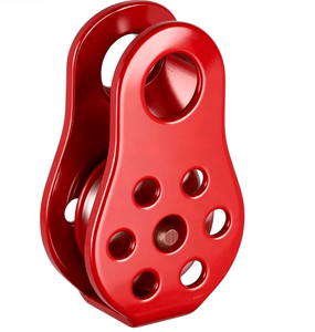 Polea Simple para Escalada en Roca, Suministro Directo de Fábrica, Polea de Aluminio con Múltiples Orificios para Elevación en Construcción e Instalaciones Industriales - Product Image 2