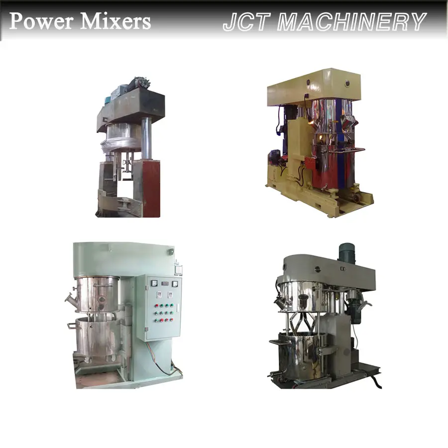 Planetary Mixer With Heater Professional Silicone Sealant Turnkey Project Dual Shaft Mixing Equipment