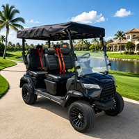 Carrito de Golf Eléctrico de Lujo MMC para 4 Personas |   72V Litio |   Certificado por ECE/DOT |   Velocidad de 30-50 km/h |   Fábrica OEM para Campos de Golf y Resorts