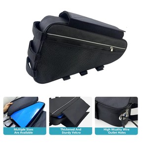 高品质三角形电动自行车电池 48V 13Ah/15Ah/21Ah 18650 锂电池组，带充电器 50A BMS，适用于 2000W 3000W 电动自行车 - Product Image 4