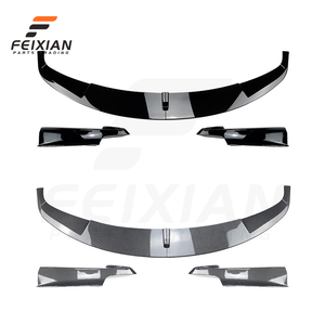 BMW 3 serisi F30 F31 m-tech 2013-2019 için ön Splitter dudak difüzör Aero kiti - Product Image 2