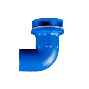 Tubería de PVC 90 Codo Acuario Drenaje Conectores DIY Suministro de agua Accesorios de tubo