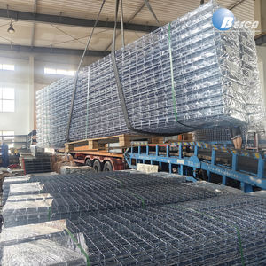 아연 코팅 아연 도금 50*50 그리드 브리지 공장 공급 강철 와이어 메쉬 BESCA 브랜드 모델 BM1-6 CE 인증 - Product Image 3