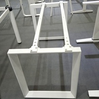 BERSON-mesas de lectura para ordenador de oficina, patas de mesa de acero, Cara de cara, marco de dos asientos, baratas