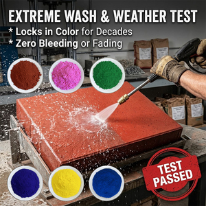 Pigment d'oxyde de fer de qualité supérieure résistant aux intempéries, approuvé SGS, pour dalles de sol en béton tactiles d'extérieur - Product Image 2