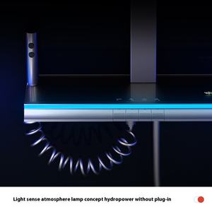 Sistema de <span class=keywords><strong>ducha</strong></span> con teclas de Piano de 4 funciones, montaje en pared, cabezal de <span class=keywords><strong>ducha</strong></span> de baño de aluminio frío y caliente con grifo de <span class=keywords><strong>ducha</strong></span> y baño de espectáculo Digital - Product Image 3