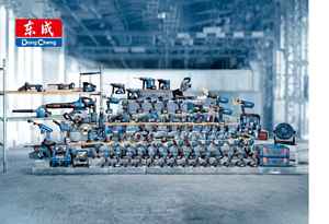 Dongcheng Clé à chocs industrielle électrique à <span class=keywords><strong>fil</strong></span> 220V 1050W 950N.m DIY Haute résistance pour installations mécaniques - Product Image 6