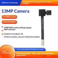 Module de caméra 13 mégapixels avec gyroscope, interface MIPI, technologie PTZ, résolution 1920x1080 pour lunettes VR, montres connectées pour enfants