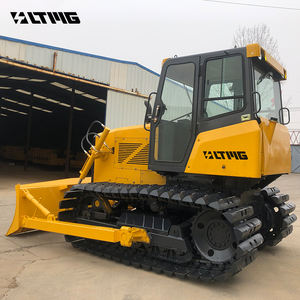 Equipo de carretera de marca LTMG, topadora pequeña sobre orugas de 100HP, excavadora tipo humedal a la venta - Product Image 4