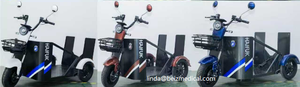 Scooter de movilidad de nuevo estilo con faros delanteros, neumáticos gruesos y anchos a prueba de explosiones, gran capacidad de almacenamiento - BZ-HFK01 - Product Image 2