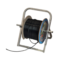 JQ/Haiso Carrete de Cable Plegable para Fibra Óptica, Bandeja Portátil para Cableado, Herramienta de Construcción Interior/Exterior Fácil de Usar