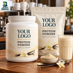 Fabrication OEM de poudre de supplément protéiné halal avec formule personnalisée et conception d'étiquette pour la nutrition sportive - Product Image 1