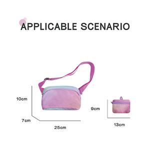 Riñonera Unisex con Cierre y Bolsillo para Correr, Ciclismo y Deportes, Diseño de Fábrica, Logotipo Personalizado, Color Sólido Vintage, Poliéster - Product Image 2