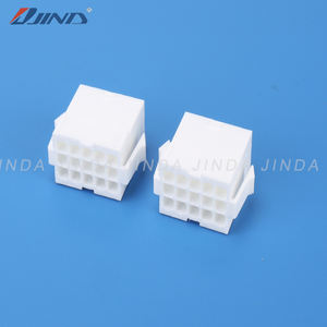 מחבר זכר ונקבה מפלסטיק ופליז, 4.2 מ\\\"מ, 3 פינים, DC, עבור מעגלים מודפסים ואלקטרוניקה, 2P 4P 6P, זרם מדורג 5A - Product Image 5