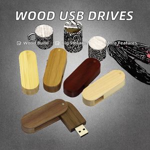 Memoria USB 3.0 de Madera de Bambú, Redwood, Nogal y Arce, Nueva, 128MB, 256MB, 512MB, 1Gb, 2Gb, 4Gb, 8Gb, 16Gb, 32Gb, 128Gb - Product Image 2