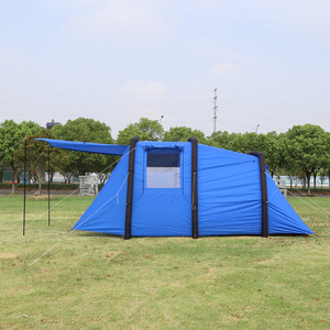 <span class=keywords><strong>Tente</strong></span> <span class=keywords><strong>tunnel</strong></span> de camping familiale surdimensionnée pour l'été en plein air, camouflage/jeu de terrain, 4-<span class=keywords><strong>5</strong></span> <span class=keywords><strong>personnes</strong></span>, une pièce, un hall, polyester, double couche - Product Image 5