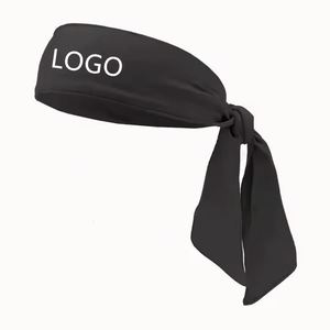 Bandeaux de sport personnalisés pour la course à pied, bandeaux anti-transpiration pour cuisiniers de bars japonais et défilés, en coton et soie, bandeaux de sport absorbants - Product Image 3