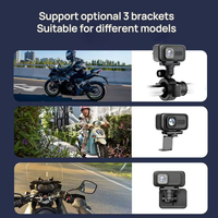 Caméra de sport étanche 2K HD Enregistreur de vélo pour motos Vélos électriques Enregistreur de vélo Connexion WiFi Voiture Boîte noire