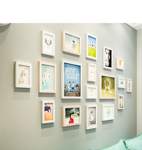 Khung ảnh cắt dán khung ảnh 10 gói 11x14 <span class=keywords><strong>8x10</strong></span> 5x7 khung ảnh cho phòng trưng bày tường trang trí bảng hiển thị kính mực đen - Product Image 1