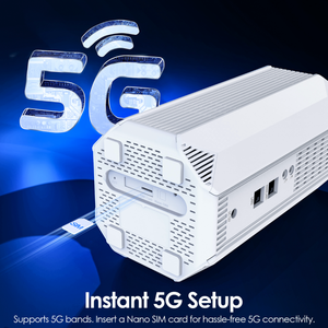 Routeur CPE Wavlink AX3000 5G NR Wi-Fi 6 bi-bande avec prise en charge WEP, Nano SIM, 8 ports LAN 2026 - Product Image 3