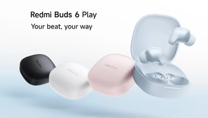Redmi Buds <span class=keywords><strong>6</strong></span> Play True Wireless BT Auriculares Reducción de ruido AI Llamadas claras Hasta 36h Batería de larga duración Auriculares - Product Image 2