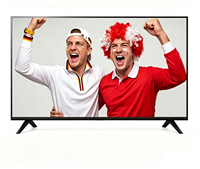 Terima Pesanan OEM ODM TV LED 4K Tanpa Bingkai Android Smart Television 50 55 65 75 85 98 Inch Super Slim Smart TV