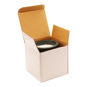 En Stock, logotipo privado de lujo, fragancia personalizada, aceite esencial atrovirens, frascos de cerámica de color, cera de soja, vela aromática perfumada - Product Image 3