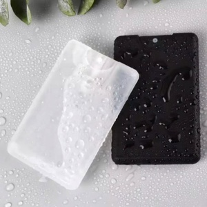 2026 New Design 20ml <b>Plastic</b> Credit Card Flat <b>Spray</b> <b>Bottle</b> Card Shape <b>Spray</b> <b>Bottle</b> - Product Image 3
