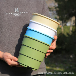 Pot de fleurs simple en résine pour le contrôle des racines, épais, respirant, durable, quatre saisons, vert, montagne, Gallen, maison, rose verte, orchidée - Product Image 3