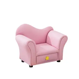 Chinese Manufacturers Kids Baby Sofas Aethetic Kid Sofa with Drawer