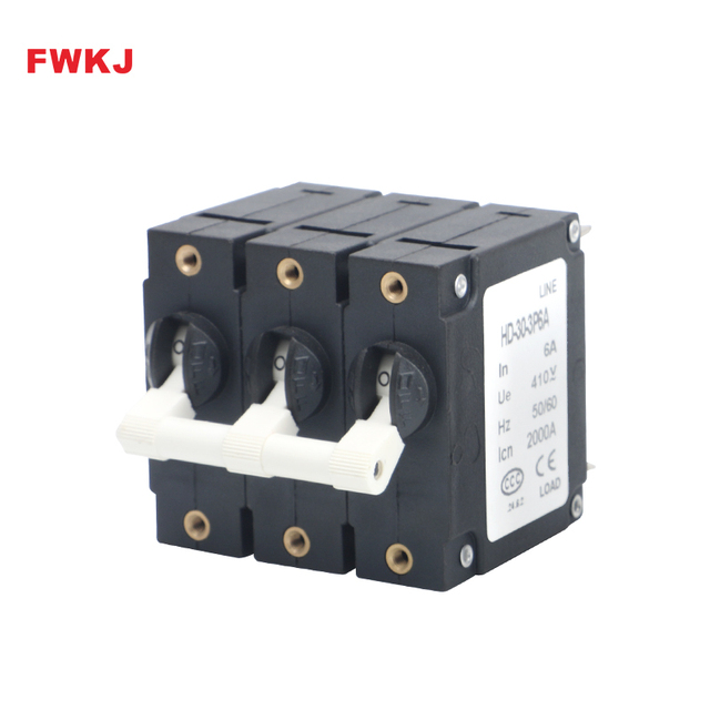 China Hydraulic Magnetic Circuit Breaker Ac Dc Circuit Breaker 1p 2p 3p 4p Factory Directly CE Approved Fast Delivery