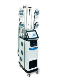Appareil de <span class=keywords><strong>Cryolipolyse</strong></span> et Cryothérapie Corporelle 360° EMS pour la Réduction des Graisses par Congélation, Compatible Prise US, Garantie 1 An - Product Image 3