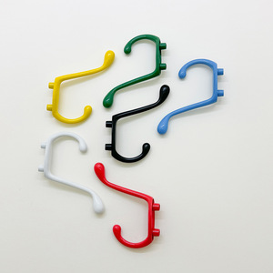 Wall Mounted <b>Single</b> <b>Coat</b> <b>Hooks</b> Cast Iron Rectangle Shape For Bathroom Clothing Storage 5-10kg Load Capacity - Product Image 3