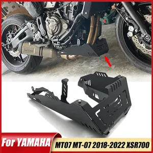 Cubierta protectora de chasis para MT07 MT-07 2018 2019 2020 2021 2022 XSR700, placa protectora de motor y chasis - Product Image 1