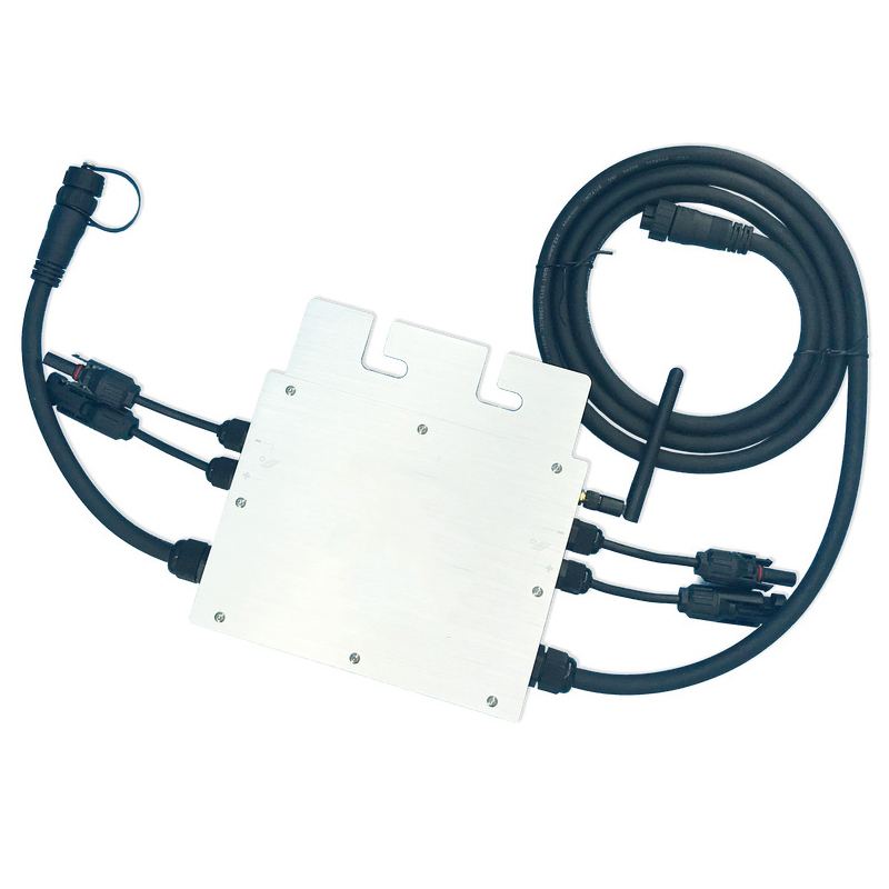 Интеллектуальный Инвертор солнечной энергии IP65 с функцией MPPT, водонепроницаемый на сетевом инверторе 600 Вт