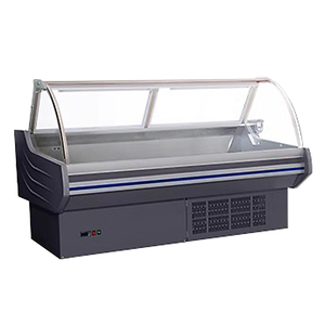 Exhibidor Refrigerador para Supermercado, Vitrina para Conservación de Frescura, Refrigerador para Carne con Puertas de Vidrio - Product Image 1